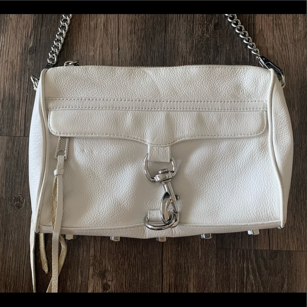 Rebecca Minkoff Full Size M.A.C. White Crossbody